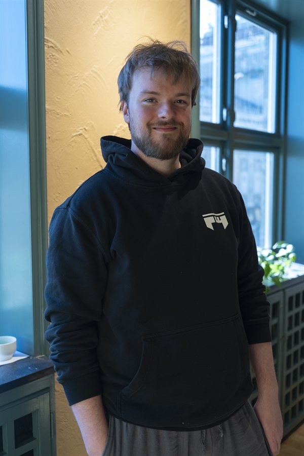 Jonas Mørk, kursleder minecraft
